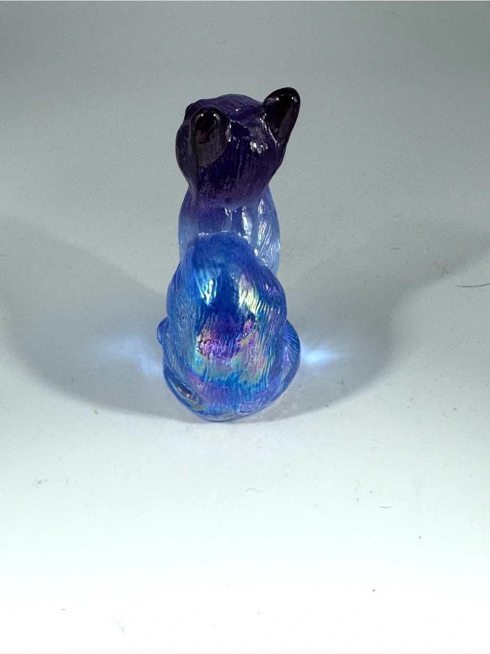 Moser Blue/Purple Iridescent Cat
